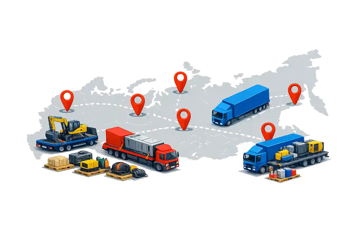 Перевозка стройматериалов в Красноярске